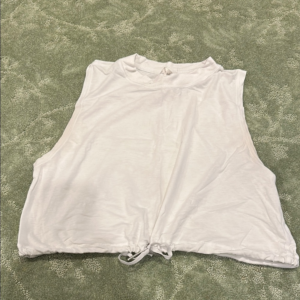 Lululemon- White Tank Top